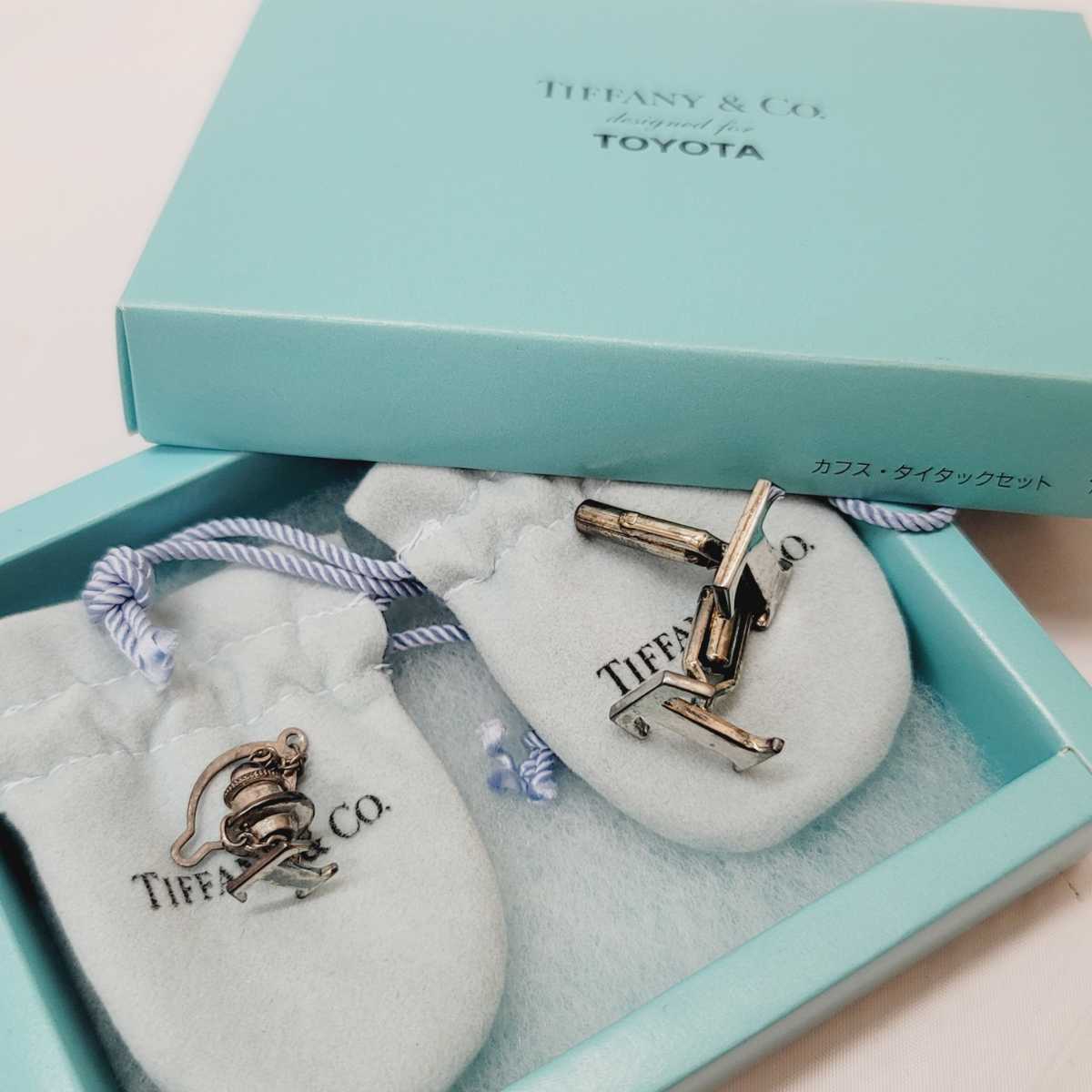 Tiffany ティファニー トヨタ コラボ カフス ネクタイピン TIFFANY&Co