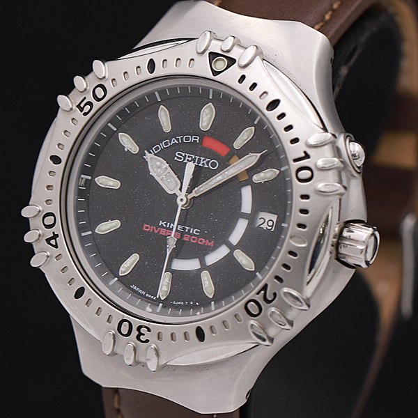セイコー キネティック ダイバー 200m 難有り SEIKO セイコー プロ