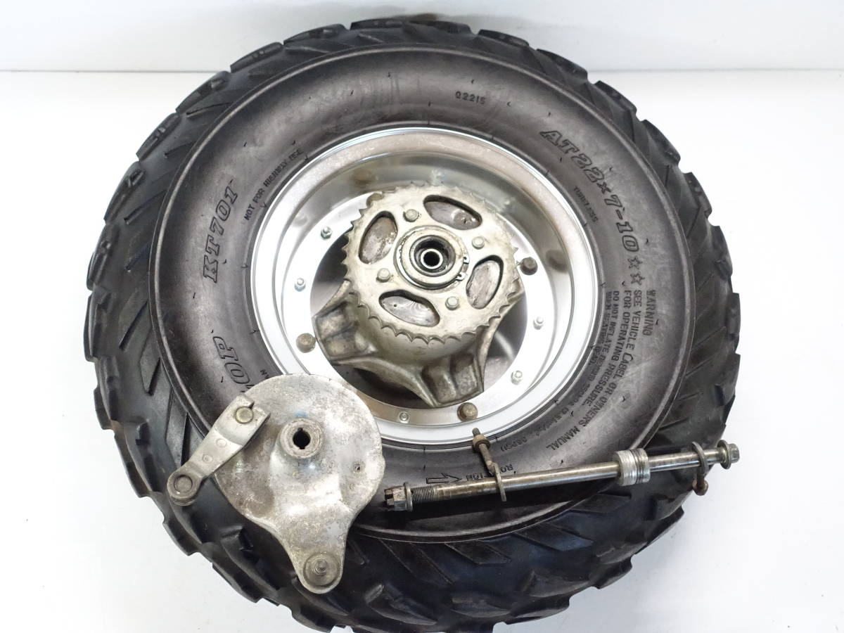 当時物☆R&P CY50-1246 改造車より☆Gクラフト 10インチ リアホイール 