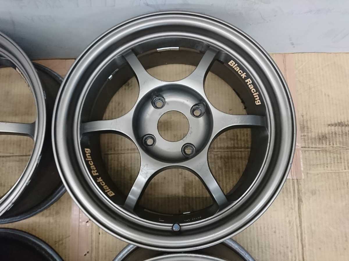 BLACK RACING PRO N1 16×7J +44 4H PCD114.3 ブラックレーシング 当時