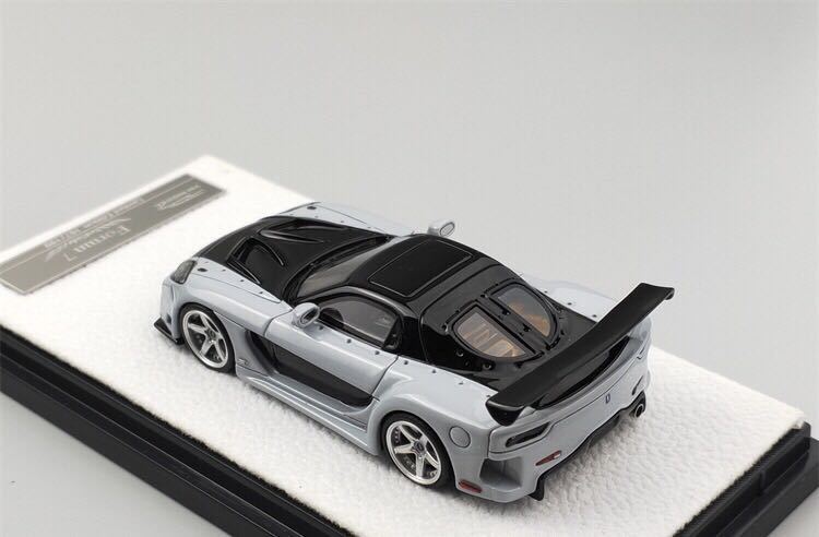 1/64 YM MODEL マツダ RX7 グレー ヴェイルサイド mazda VeilSide RX7