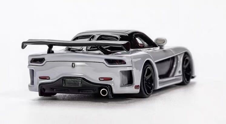 1/64 YM MODEL マツダ RX7 グレー ヴェイルサイド mazda VeilSide RX7