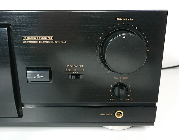 オーバーホール済み☆ カセットデッキ TEAC「R-565」再生・録音 動作OK