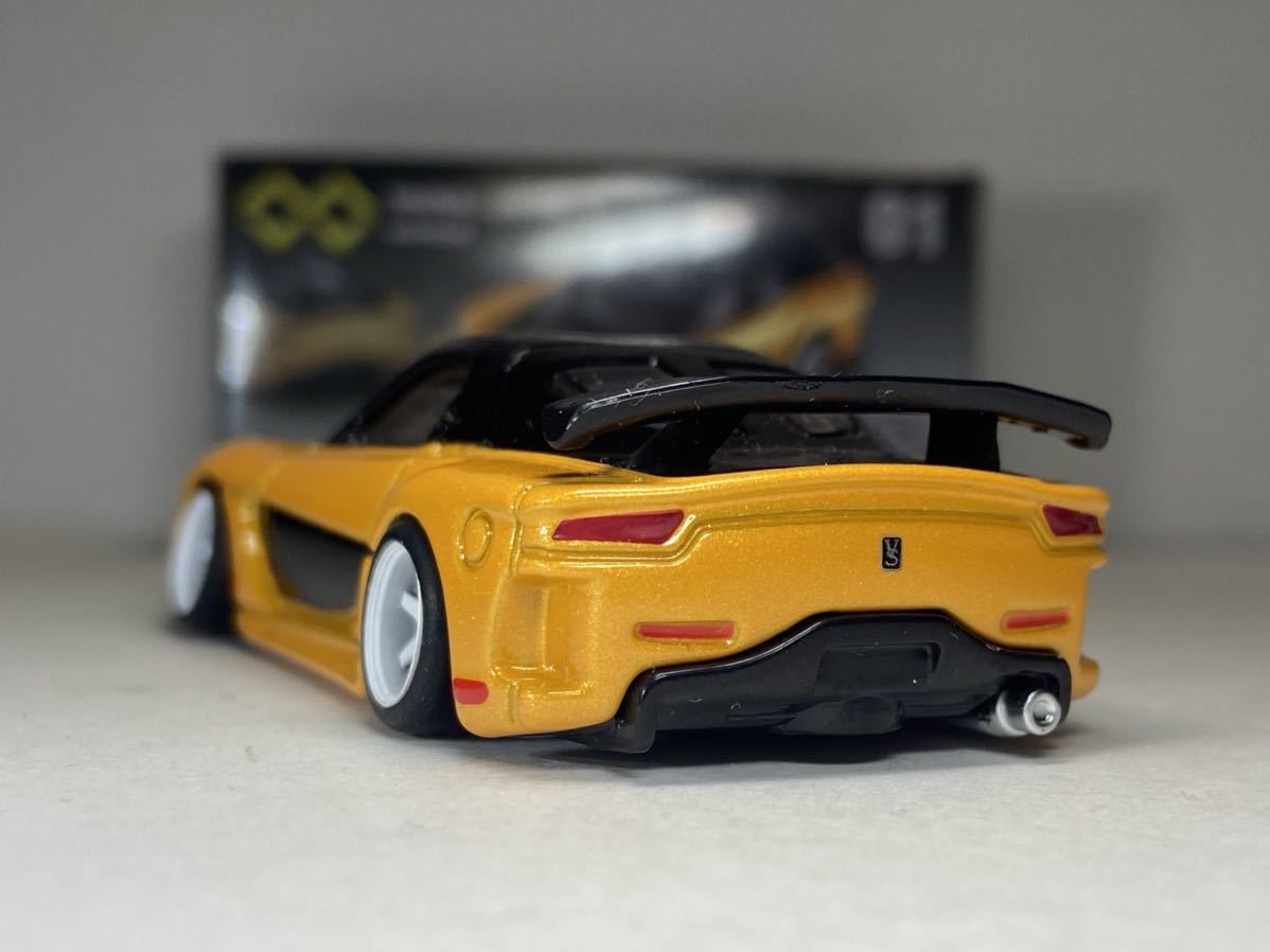 トミカプレミアムunlimited 改 ワイルドスピード Rx 7 車高短 深リムホイール ブレーキキャリパー付き Tokyo ドリフト ミニカー改造 乗用車 売買されたオークション情報 Yahooの商品情報をアーカイブ公開 オークファン Aucfan Com