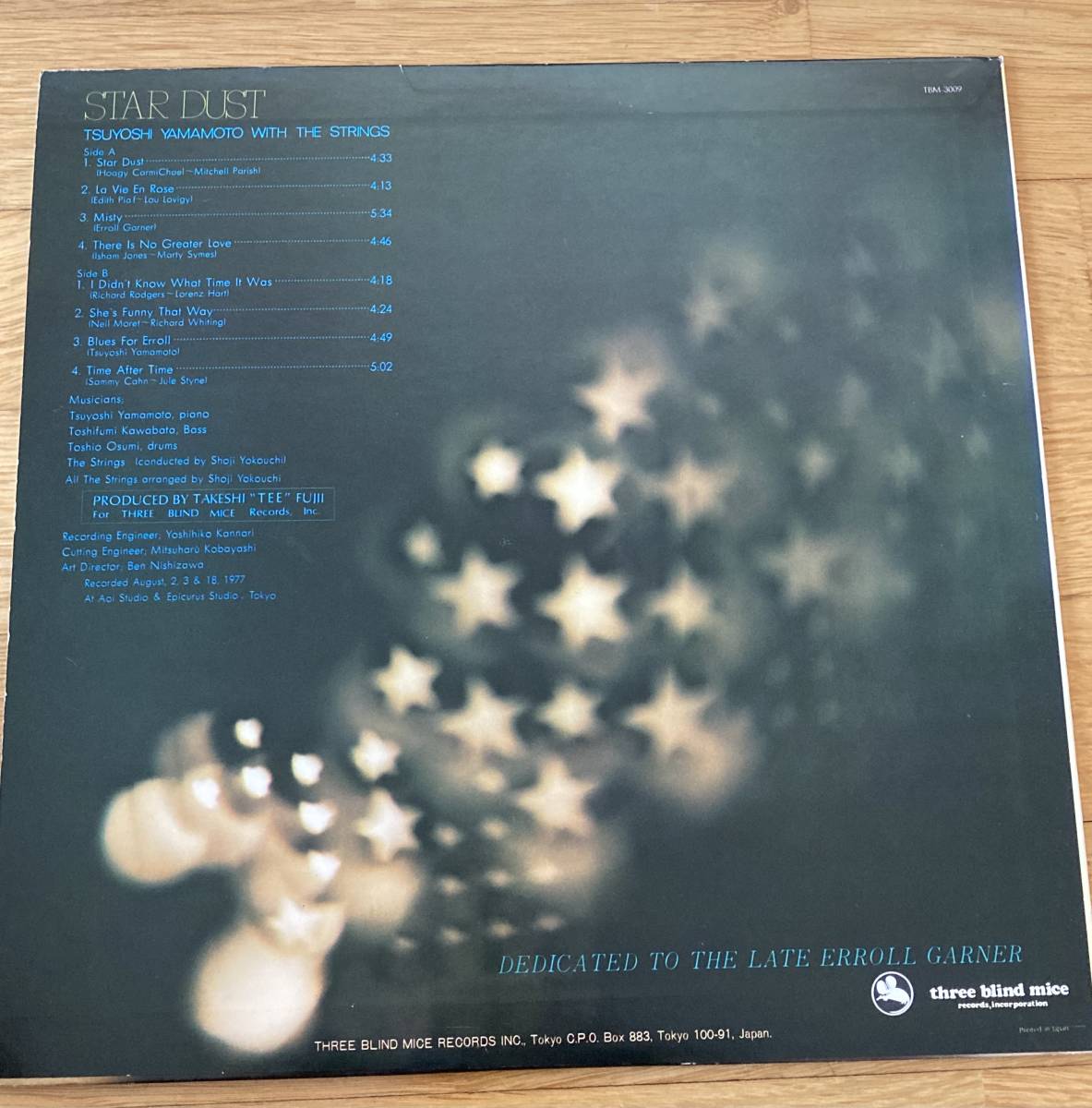Yamamoto Tsuyoshi Trio - Misty 山本剛 | – ⁄ YAMAMOTO Vinyl Live