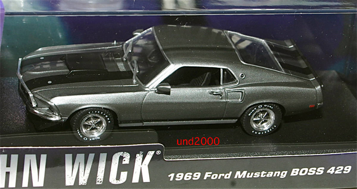 Greenlight ジョン ウィック 1/43 1969 フォード マスタング ボス 429