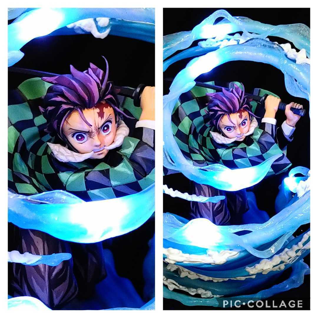 フィギュアーツZERO 竈門炭治郎 -ヒノカミ神楽-エフェクト台座 電飾追加