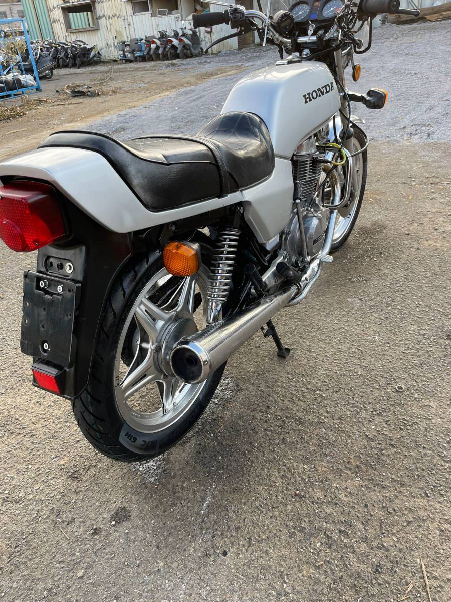 旧車 高騰中 CB400N ホーク3 バブ