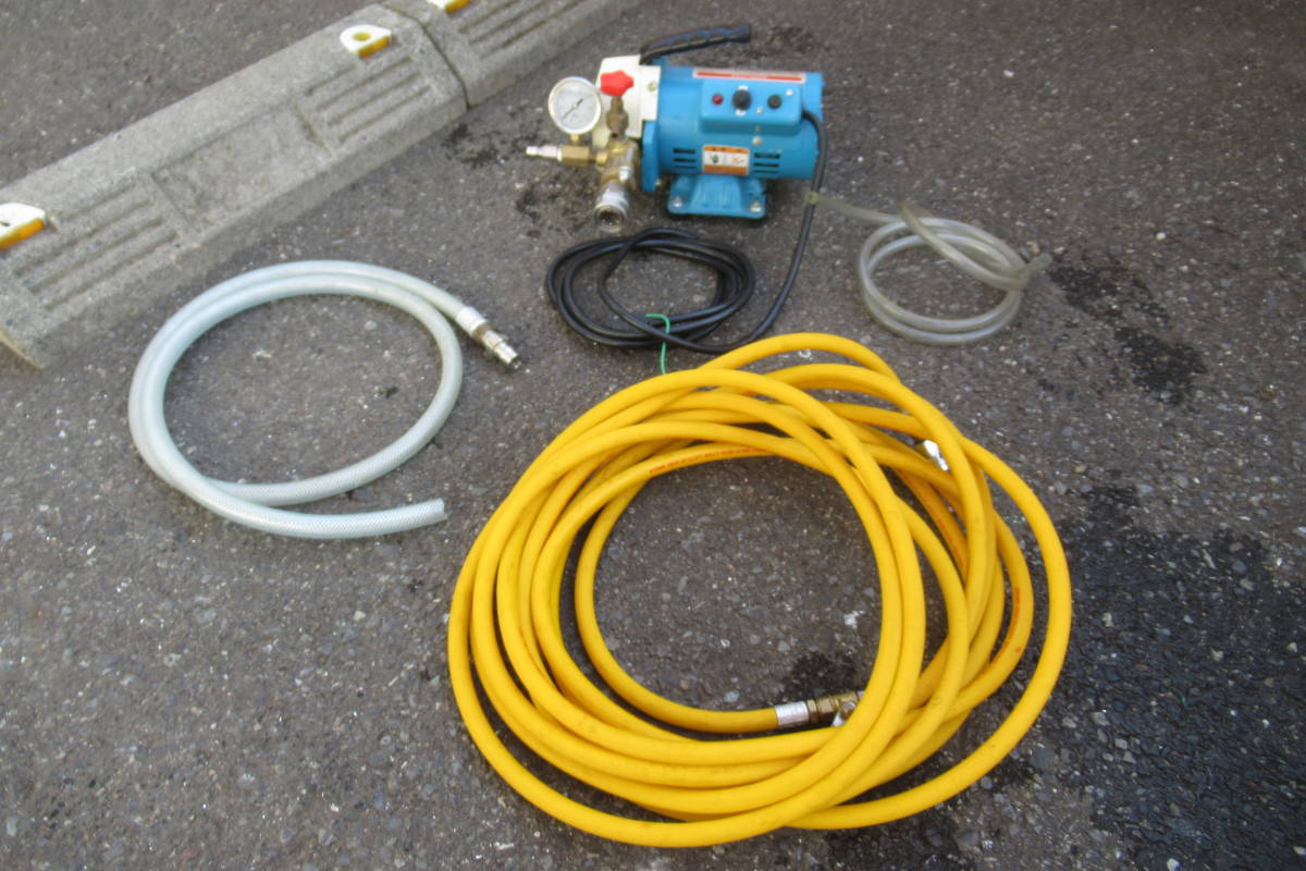  作動確認済み キヨーワ KYC-20A ポータブル型洗浄機 高圧洗浄機ポンプ 100V(高圧洗浄機)｜売買されたオークション情報、yahooの商品情報をアーカイブ公開 - オークファン 高圧洗浄機