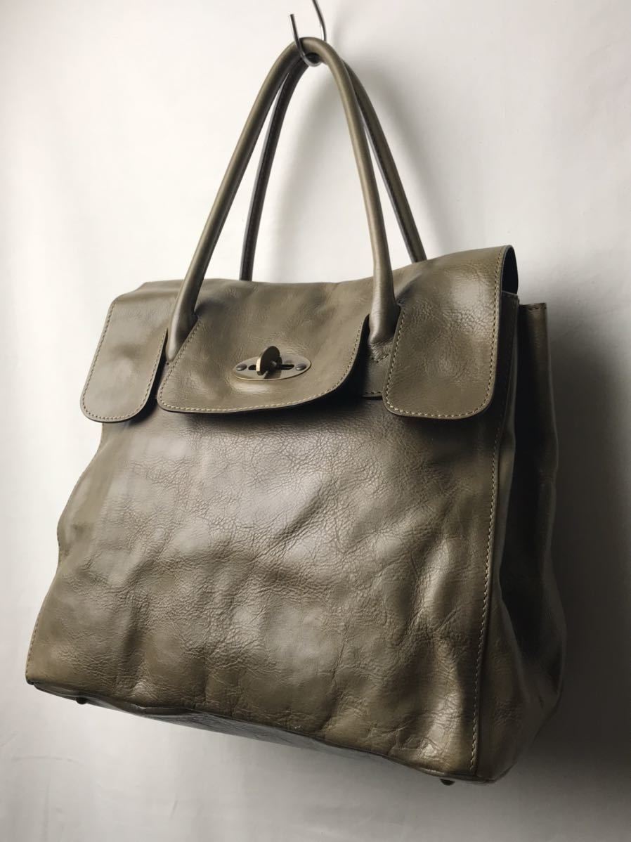 beau dessin オリーブグリーン フラップバッグ 【公式通販】 