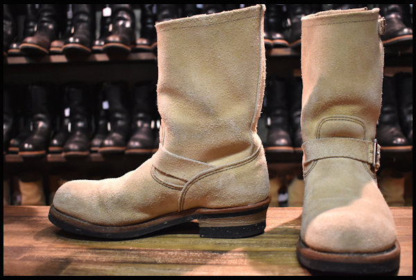 RED WING 8268 スエード エンジニアブーツ USA製 9D RED WING 8268 スエード エンジニアブーツ USA製 9D レッドウィング
