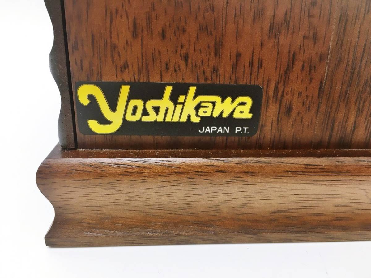 Yoshikawa 木製 バレット VARET ドレッサーバレット 木製棚 小物入れ