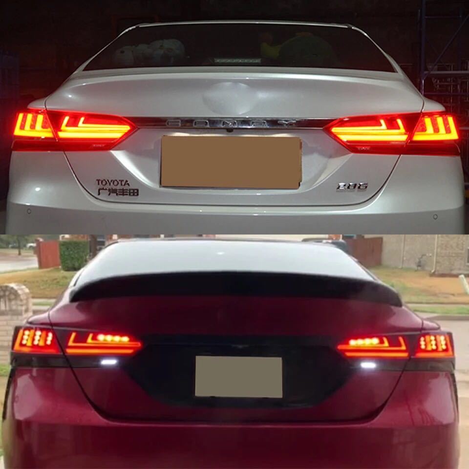LEXUSルック♪トヨタ カムリ 70系 シーケンシャルLED テールランプ 色