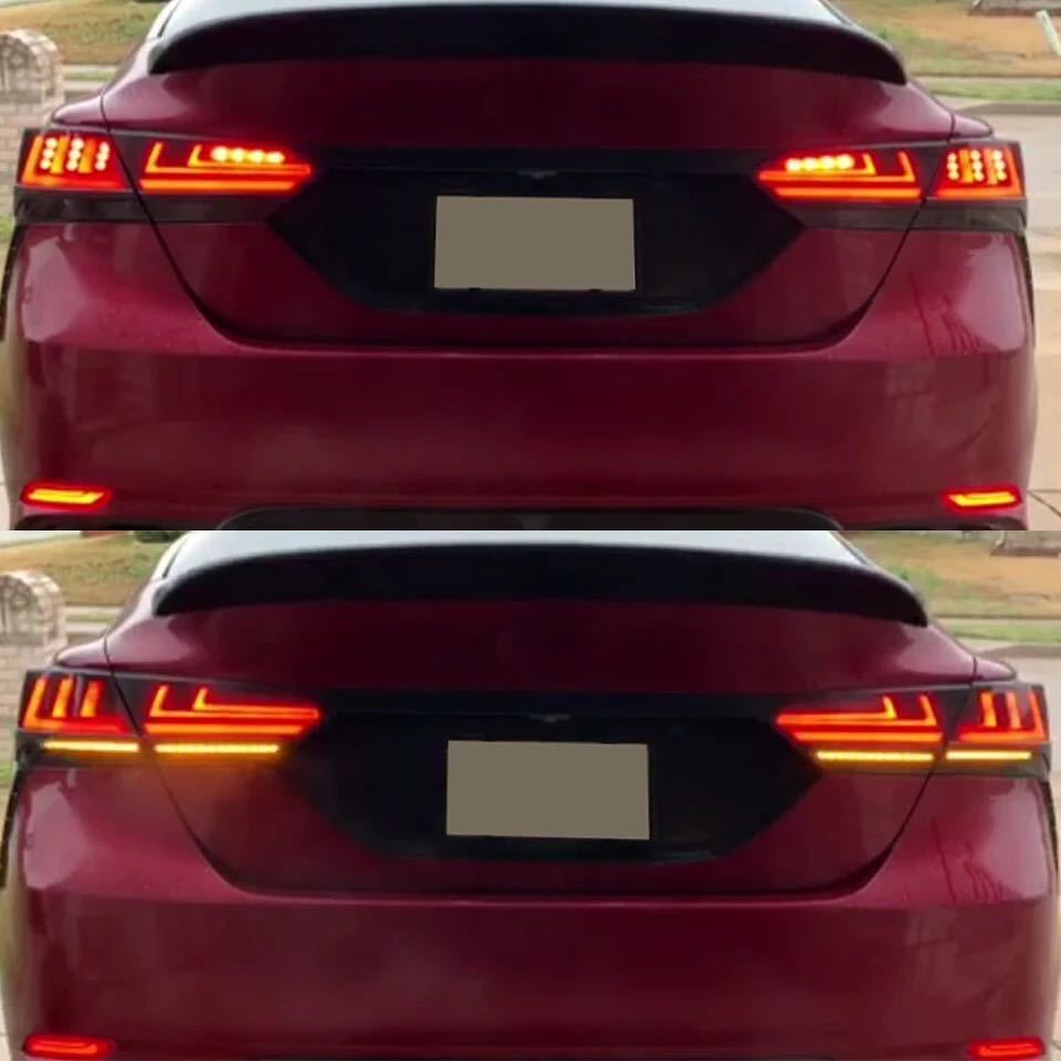 LEXUSルック♪トヨタ カムリ 70系 シーケンシャルLED テールランプ 色