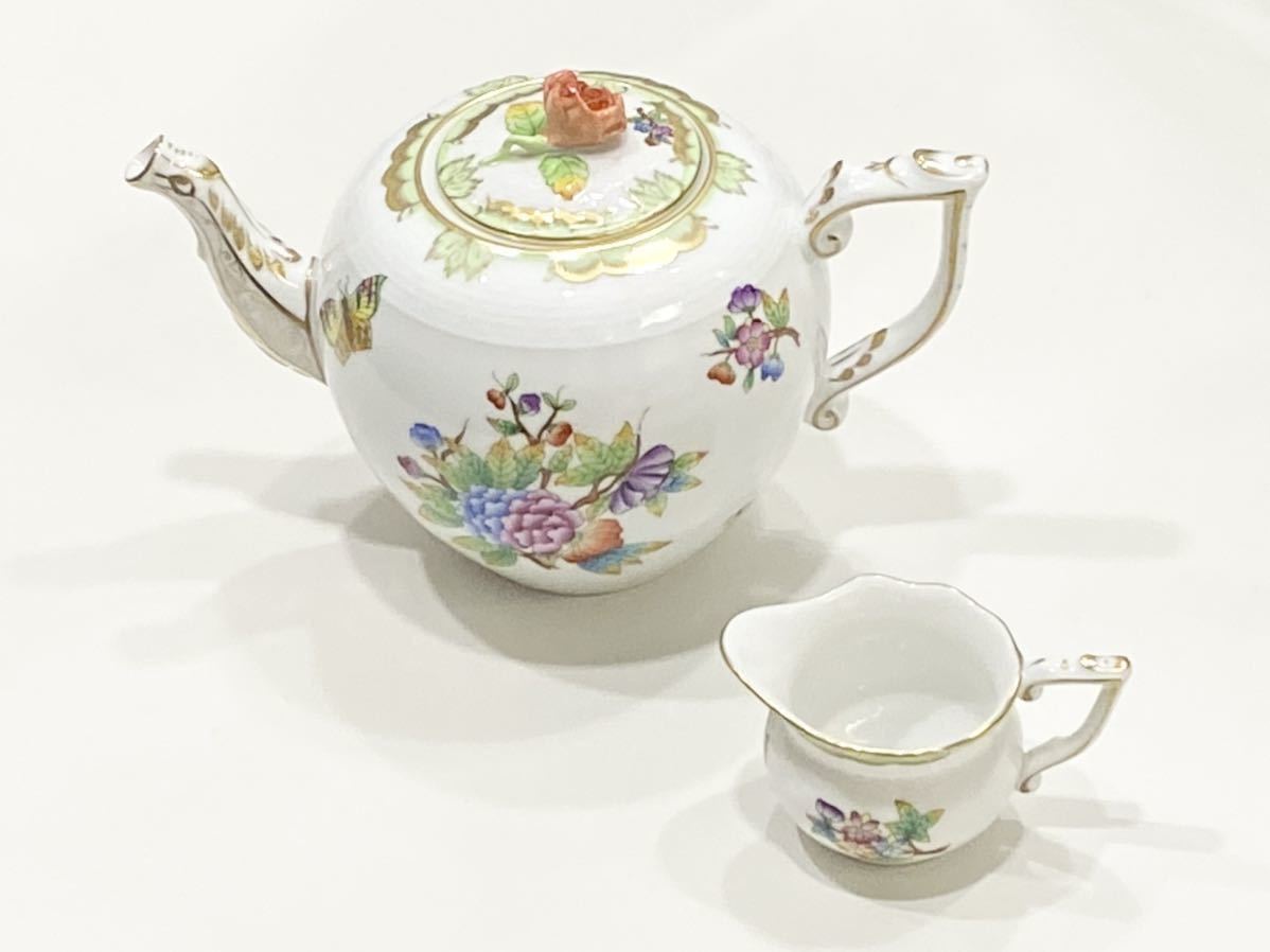 ヘレンド HEREND カップ&ソーサ ポット ミルクボット セット ヘレンド