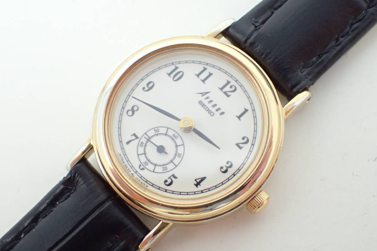 ◇中古 SEIKO/セイコー ロードマチック 腕時計 5606-7310 23石 ブルー 