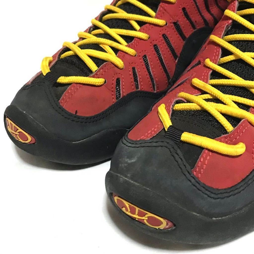 96年製】90s NIKE AIR BAKIN ナイキ エアベイキン 27.5㎝ 赤×黒 メンズ 