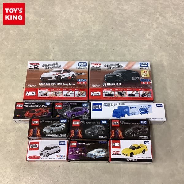 1円～ 訳あり トミカ マツダ RX-7、東京オートサロン ランボルギーニ 