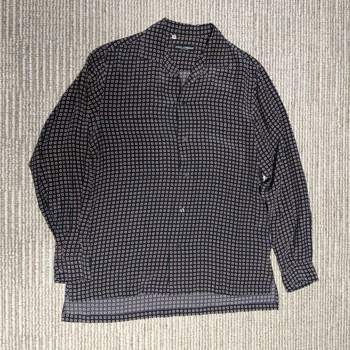 DOLCE&amp;GABBANA シルク100% &amp; - シルク DOLCE＆GABBANA ドルチェ&amp;ガッバーナ 正規品はそれなりの価格 極美品◇ドルチェ＆ガッバーナ □極美品□ GABBANA ドルチェアンドガッバーナ ニット 公式通販 M シルク100