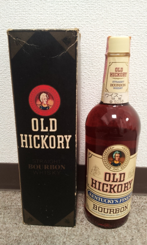 13737☆オールドヒッコリー OLD HICKORY バーボン ウイスキー 40