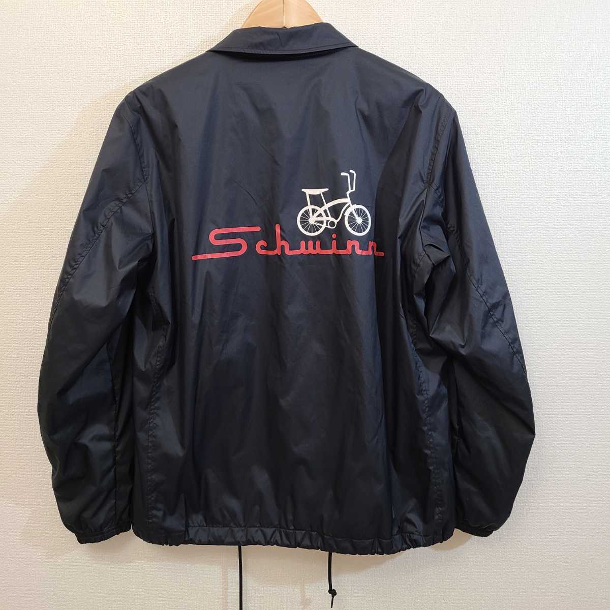 Uniqlo Ut ユニクロ メンズ Lサイズ コーチジャケット ブラック Schwinn シュウィン コラボ アウター ブルゾン ジャケット 裏起毛 ジャンパー ブルゾン 売買されたオークション情報 Yahooの商品情報をアーカイブ公開 オークファン Aucfan Com