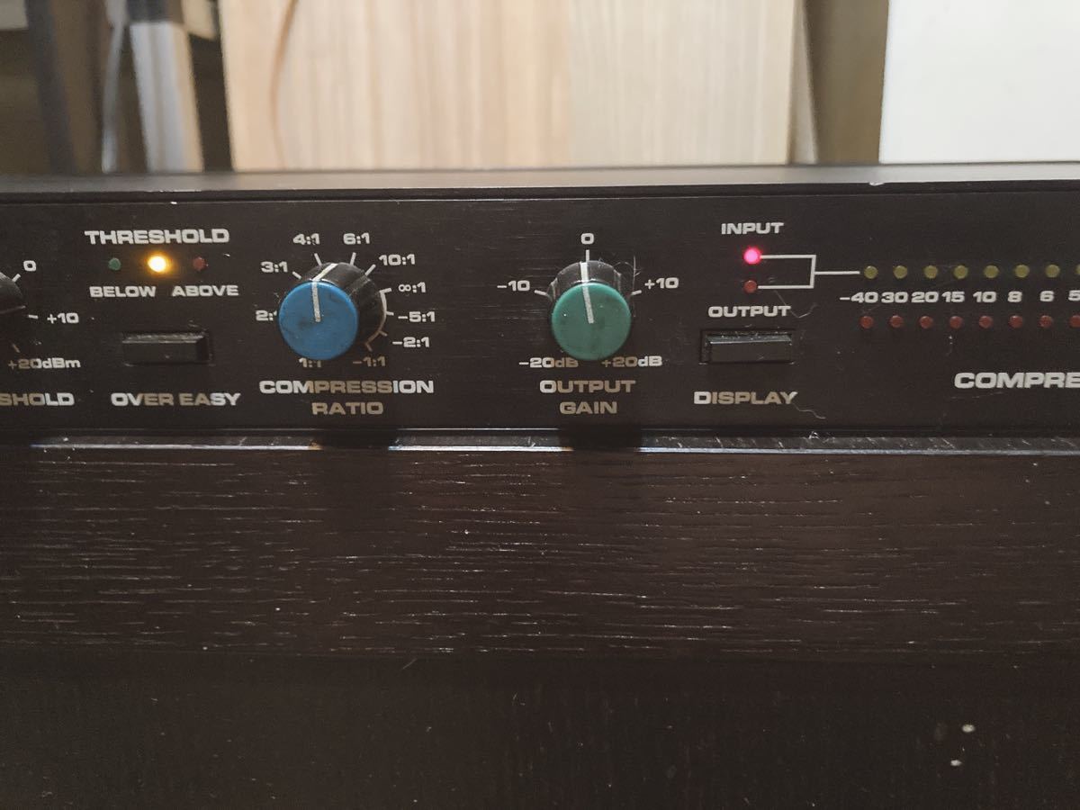 dbx 160XT コンプレッサー リミッター_3