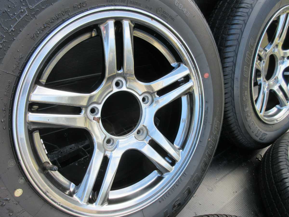 希少必見軽量ENKEI製 スズキ ジムニー JB23 ランドベンチャー 純正