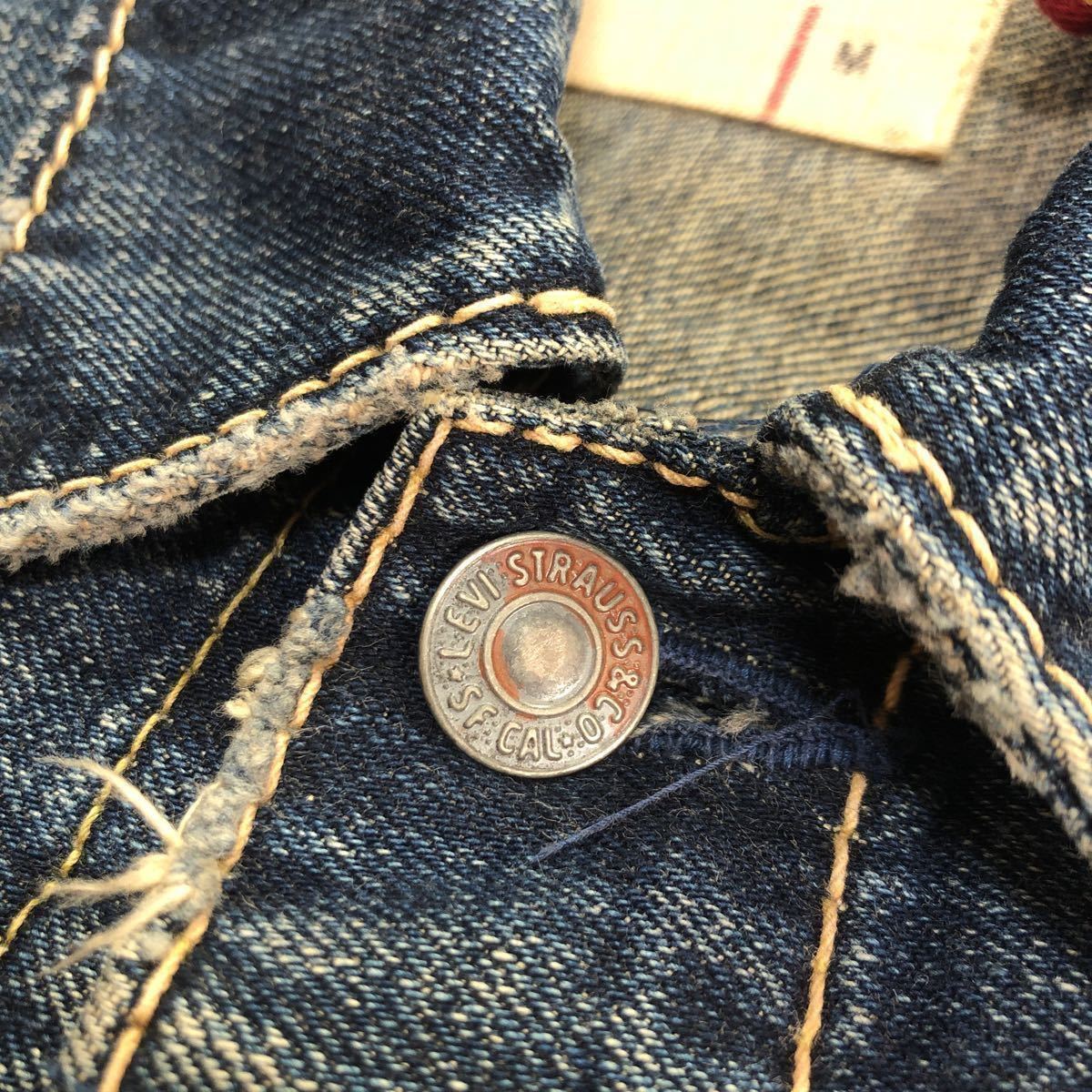 美色☆LEVIS ファースト 70577 M デニムジャケット 1st 日本製 復刻