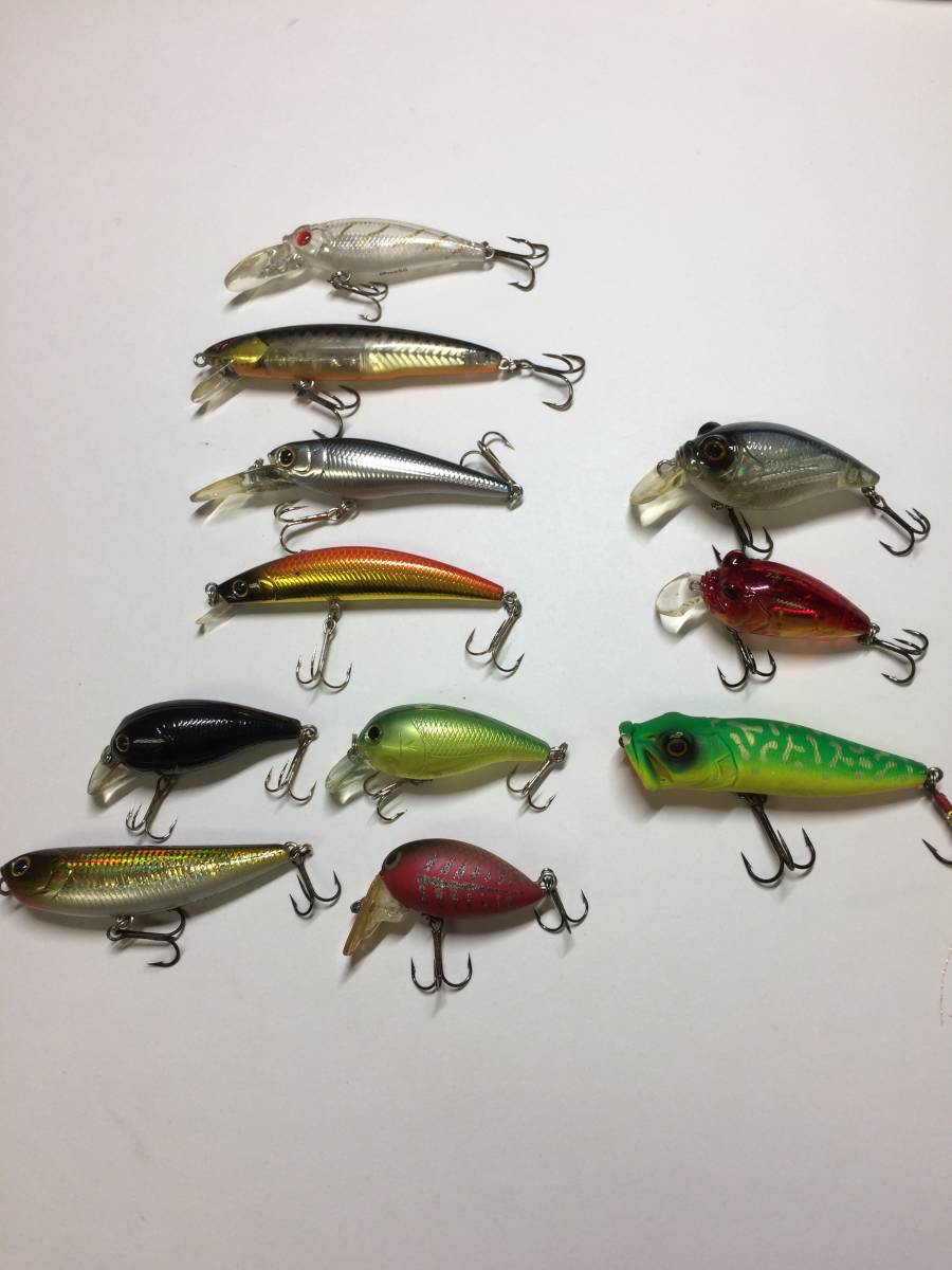 ルアーセット 11個 メガバス ラッキークラフト など(セット)｜売買され