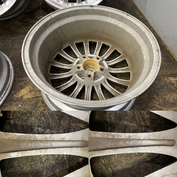 A.C.S LEASING レアシング 社外ホイール 18インチ 4本 8.5J5HPCD114.3+  