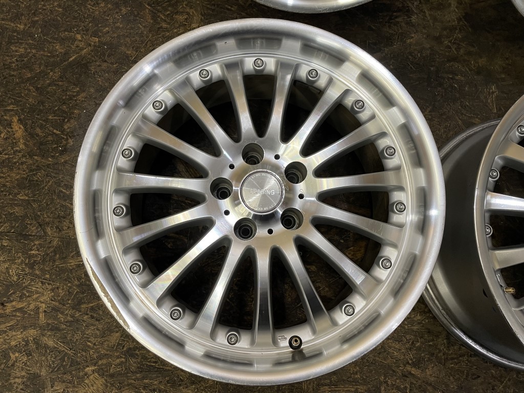 A.C.S LEASING レアシング 社外ホイール 18インチ 4本 8.5J5HPCD114.3+  