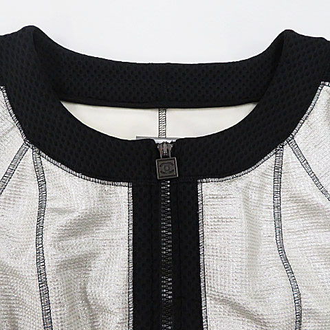 CHANEL　スポーツラインジャンバー 注目☆1円～】CHANEL シャネル スポーツライン ジップアップ