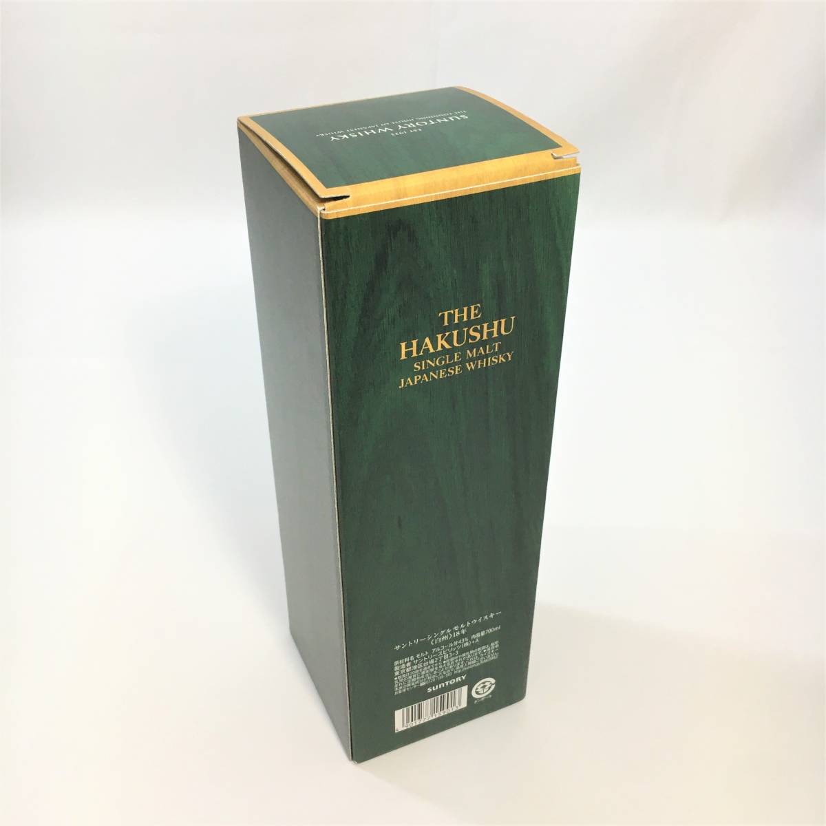 空瓶】サントリー 白州 18年 シングルモルト 空きボトル 箱付 SUNTORY