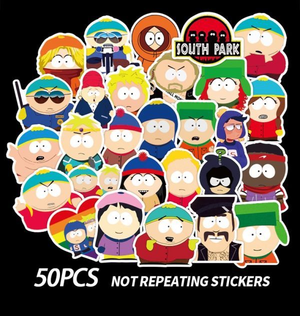 サウスパーク South Park 新柄 アメコミ アメリカアニメ キャラクター ステッカー50枚の質問一覧