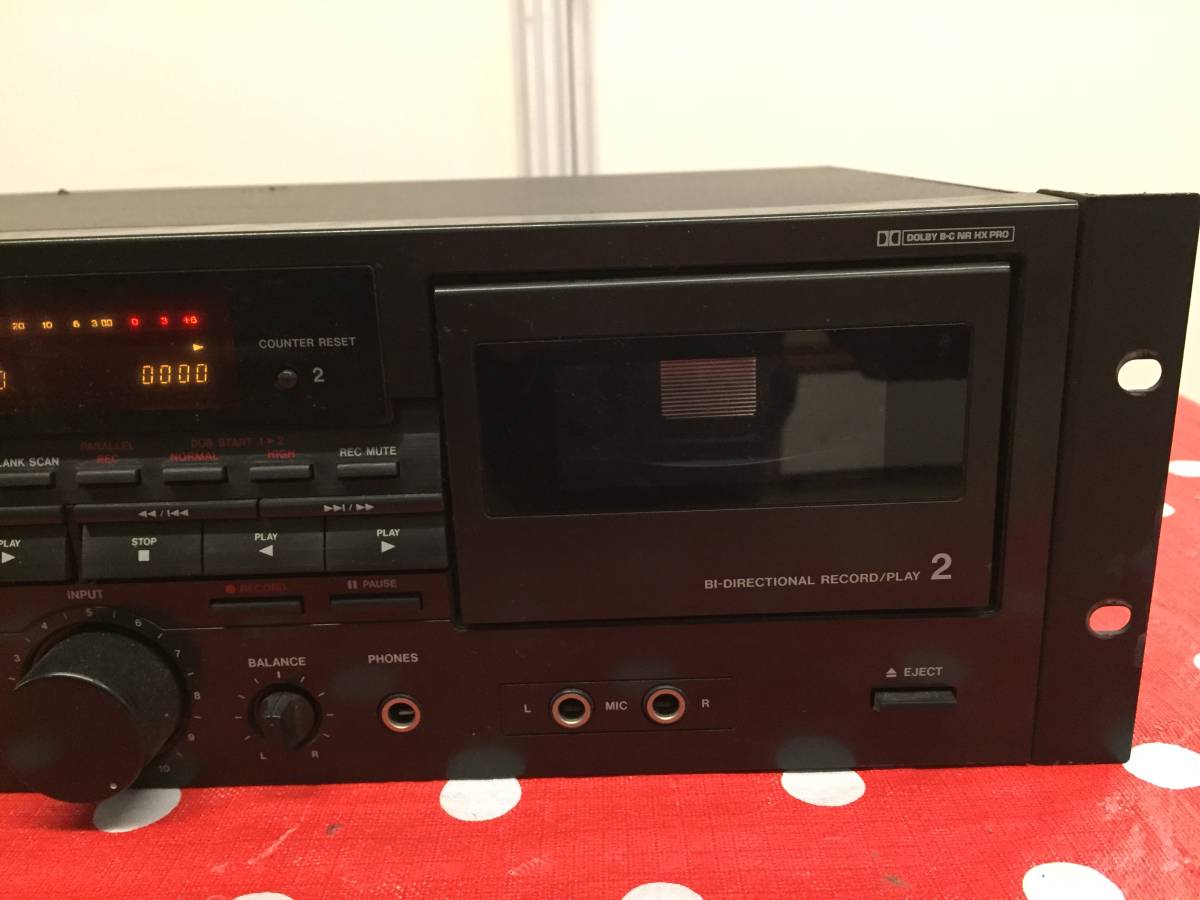 TASCAM 202 MKIII カセットデッキ tascam-202-mkiii-professional-