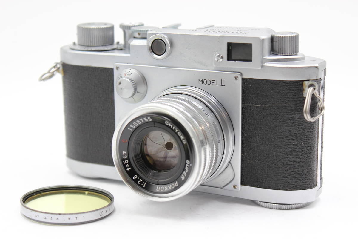 Minoltaー35 MODELII+5cmF2 ハードケース付 Minolta-35 Model II