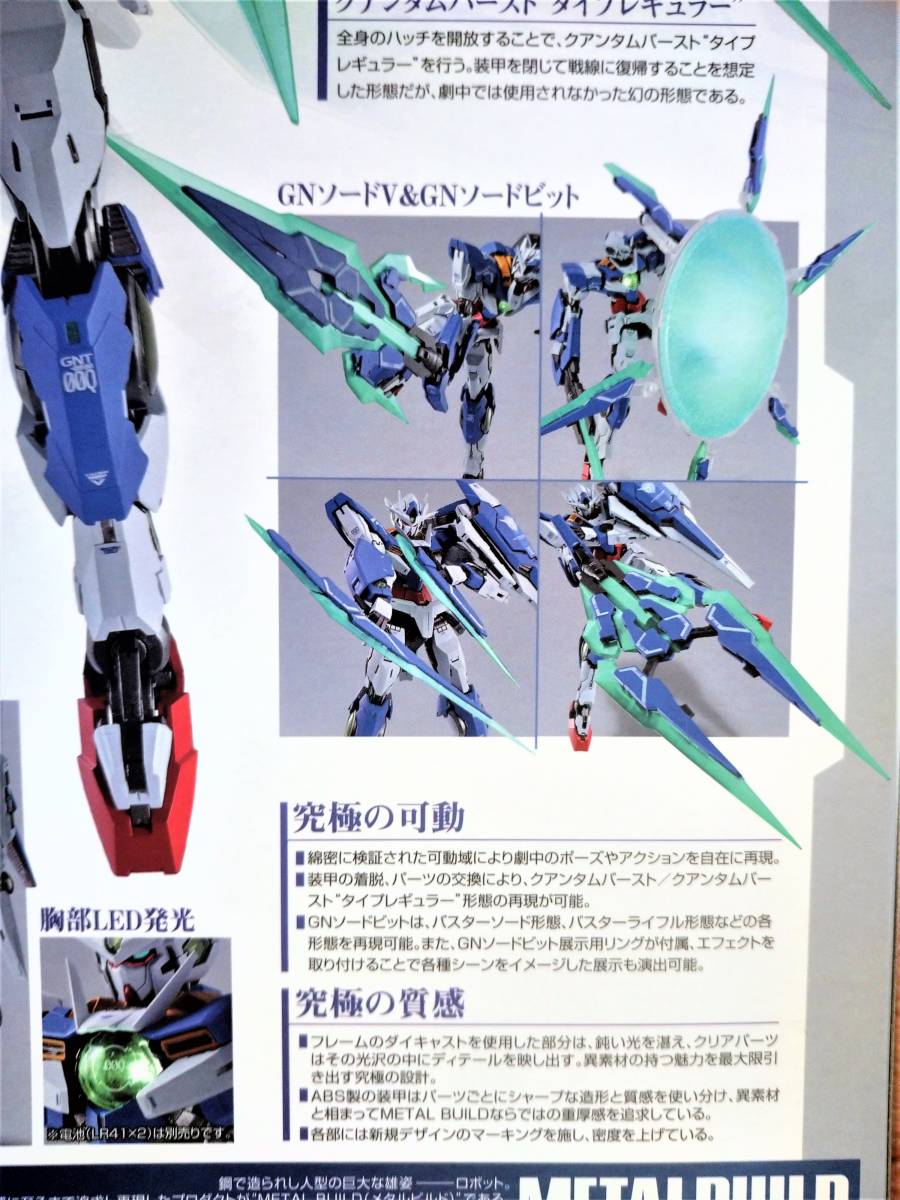 METAL BUILD ダブルオークアンタ GNT-0000 メタルビルド 劇場版機動
