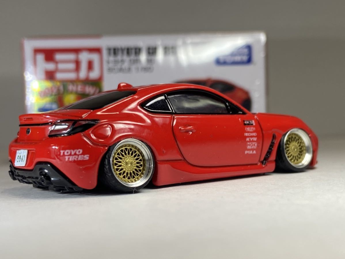 Toyota gr86 ミニカー トミカ gr86 改造 custom トミカ ジョーシン
