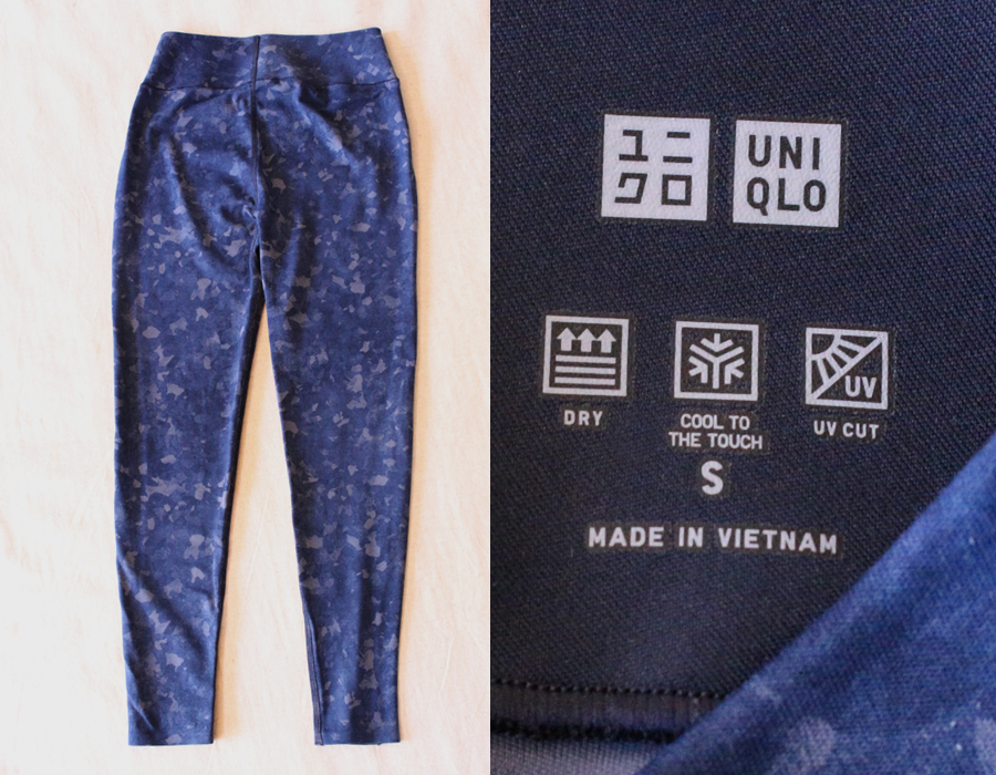 良品 ユニクロ Uniqlo 速乾 エアリズム Uvカット スポーツレギンス S フィットネスパンツ レギンス 水彩模様 ブルー レディース その他 売買されたオークション情報 Yahooの商品情報をアーカイブ公開 オークファン Aucfan Com