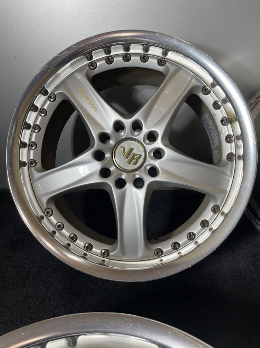RAYS VOLK RACING AV3 17インチ 8J ＋35 114.3 5H アルミホイール 