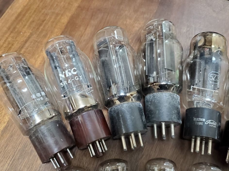 真空管　動作未確認　KX80 5R4-GY KX5-Z3 5U4G UY-807 UT-7S 6WC5 UY76v UY37 KY84 UY56 ６XDH34他 計27本まとめて_2