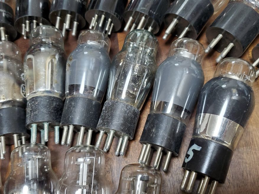 真空管　動作未確認　KX80 5R4-GY KX5-Z3 5U4G UY-807 UT-7S 6WC5 UY76v UY37 KY84 UY56 ６XDH34他 計27本まとめて_4