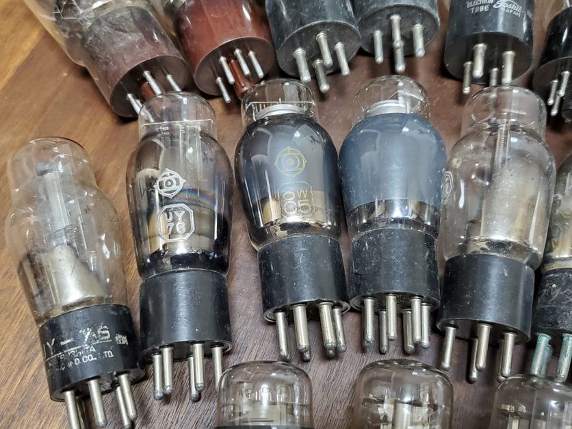 真空管　動作未確認　KX80 5R4-GY KX5-Z3 5U4G UY-807 UT-7S 6WC5 UY76v UY37 KY84 UY56 ６XDH34他 計27本まとめて_5