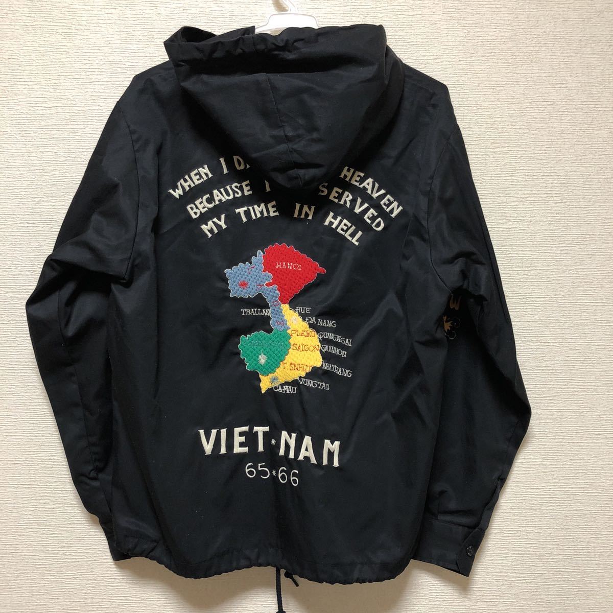 新品タグ付 Sサイズ GOLD ベトジャン パーカー VIET-NAM PARKA GL13798 