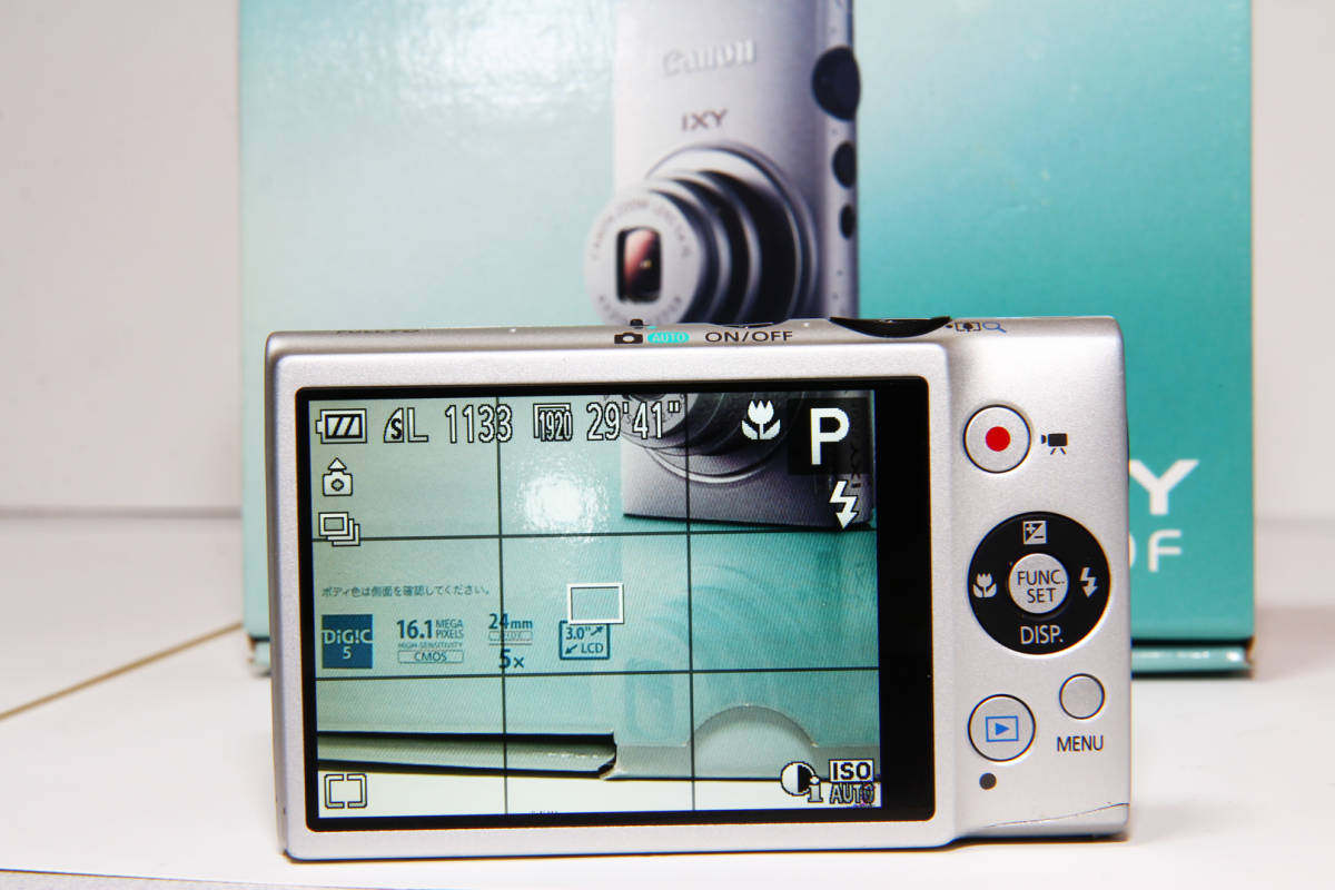 CANON IXY 220F フルセット。すぐに撮影可能です。バッテリー、充電器 