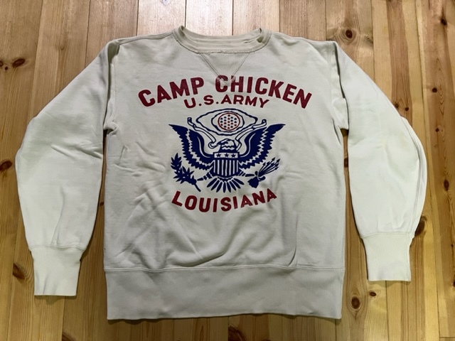 ☆ブートレガーズ CAMP CHICKEN 両Vスウェット BOOTLEGGERS / フリー 