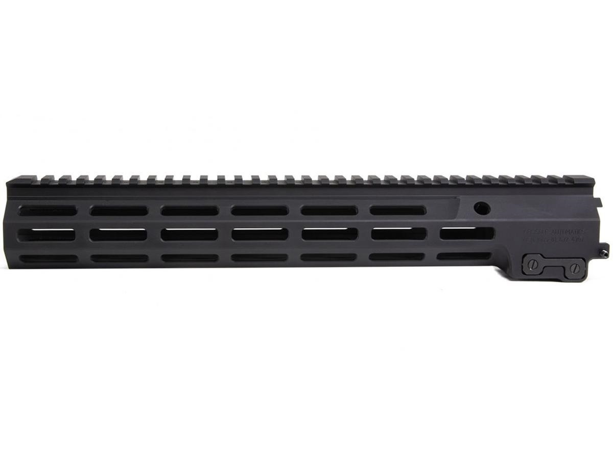 【実物・新品】Geissele Automatics(ガイズリー) Super Modular Rail（SMR）MK16 （URG-I）13.5インチ M-LOK - 黒 / Black / BLK