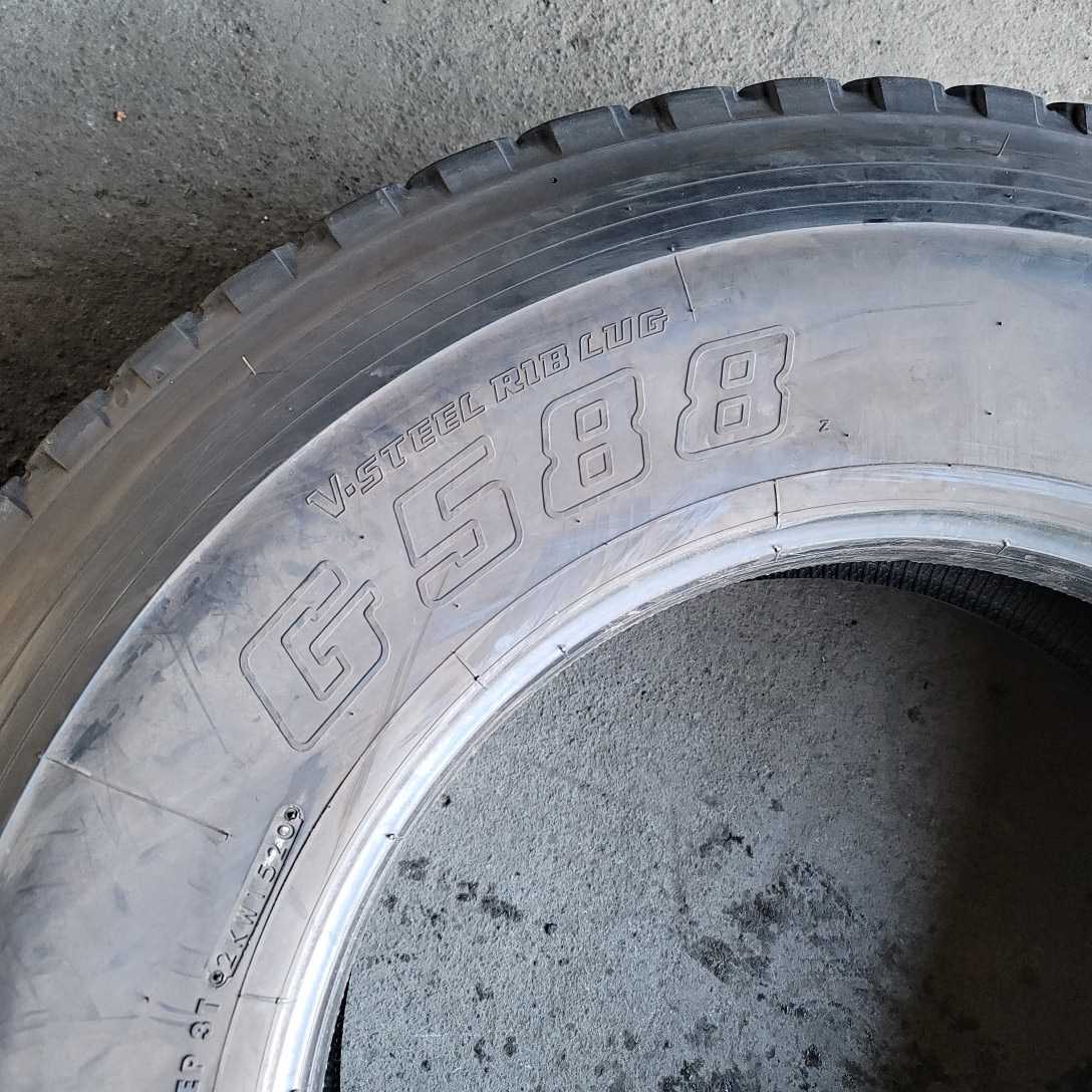 ★たて溝 BRIDGESTONE G588 22.5インチ★11R22.5 16PR 残り溝:10mm以上 2020年製 1本 MADE IN JAPAN 16PR ブリヂストン G588 G540 M888 R225
