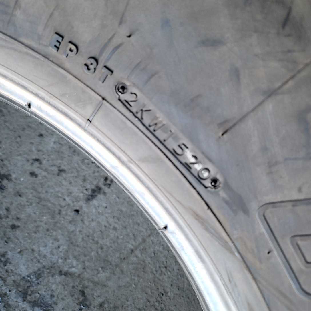 ★たて溝 BRIDGESTONE G588 22.5インチ★11R22.5 16PR 残り溝:10mm以上 2020年製 1本 MADE IN JAPAN 16PR ブリヂストン G588 G540 M888 R225