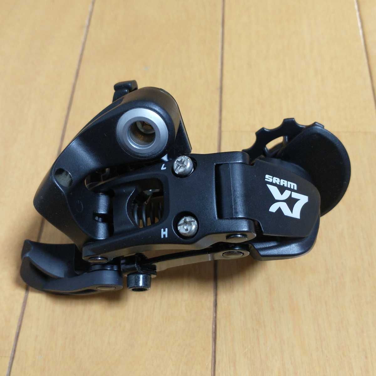 【美品】スラム X0 リアディレーラー（20周年記念）9速 取説付き ※匿名配送 SRAM : X7 9S スラム RD X5 リアディレイラーの通販 - Derailleur x7